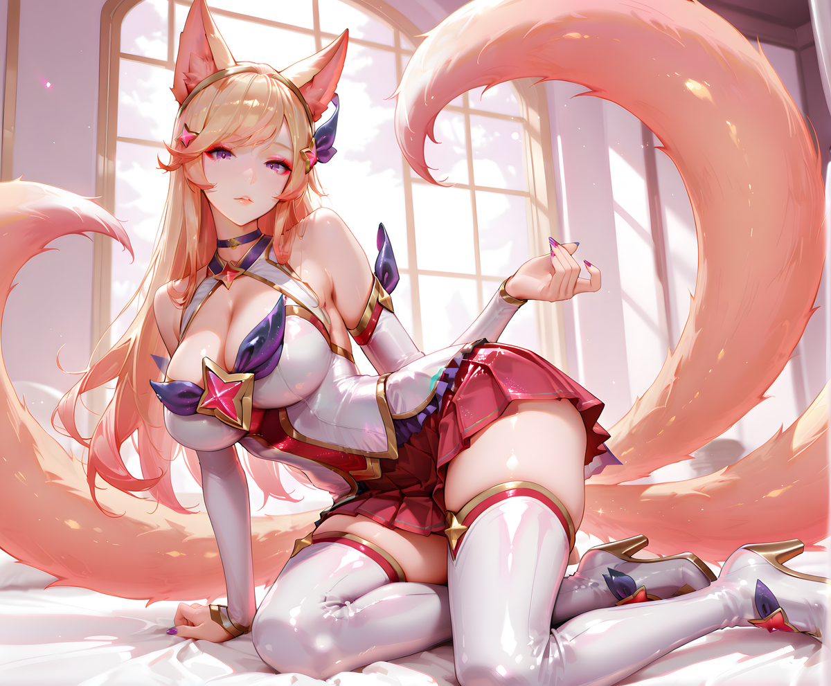 star guardian ahri-pixiv插画-作品交流服务