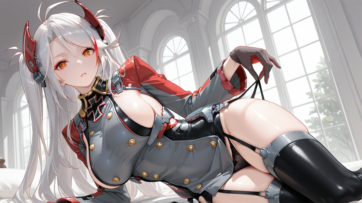 prinz eugen-pixiv插画-作品交流服务
