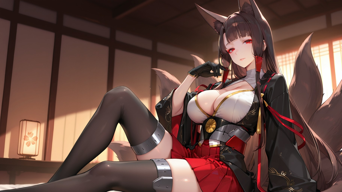 Akagi-pixiv插画-作品交流服务