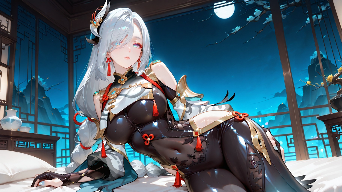 shenhe-pixiv插画-作品交流服务