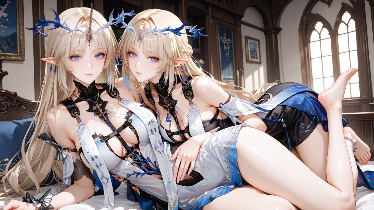 Cartethyia&Fleurdelys-pixiv插画-作品交流服务