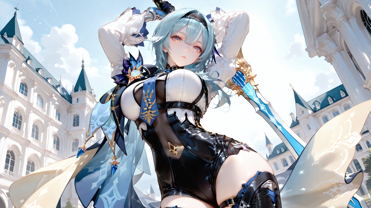 Eula-pixiv插画-作品交流服务