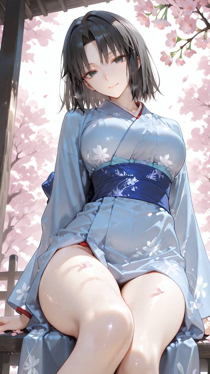 Ryougi Shiki-pixiv插画-作品交流服务