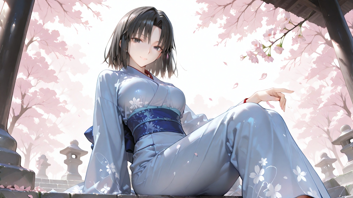 Ryougi Shiki-pixiv插画-作品交流服务