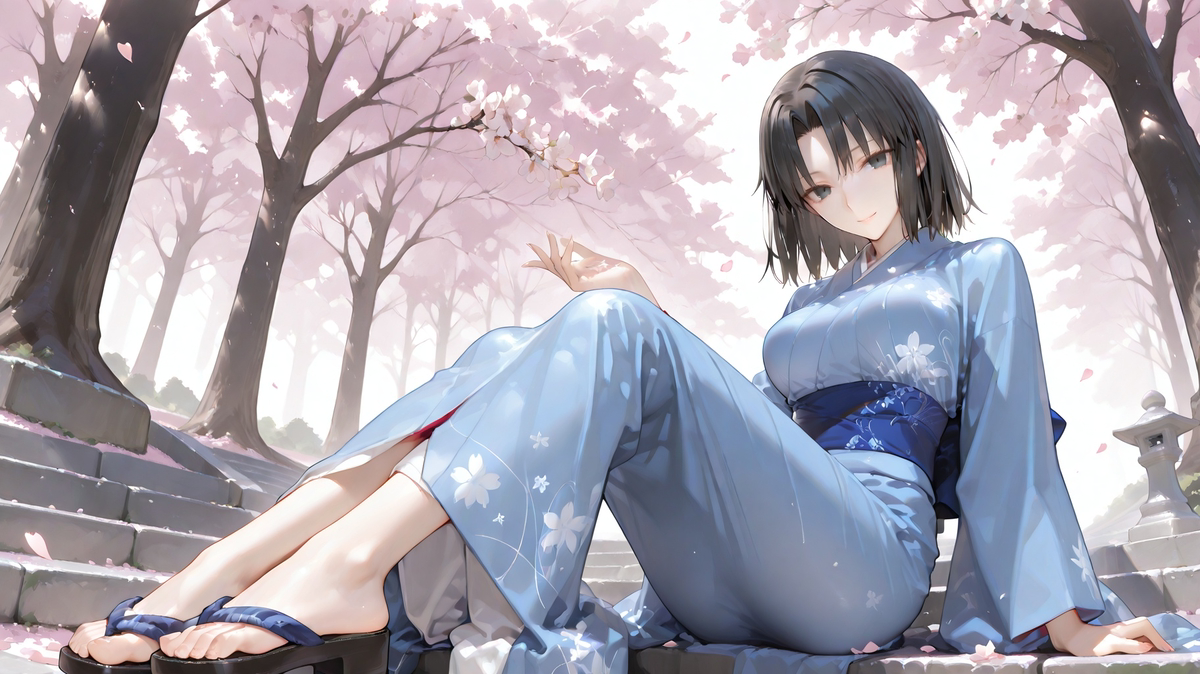 Ryougi Shiki-pixiv插画-作品交流服务