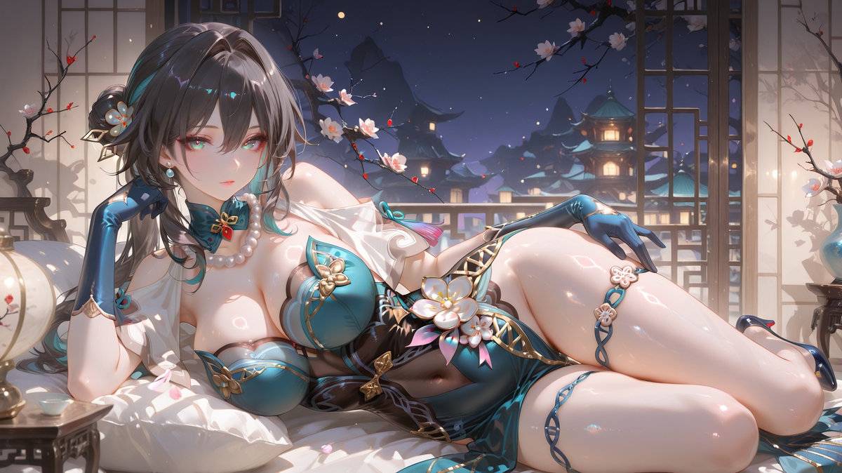ruan mei-pixiv插画-作品交流服务