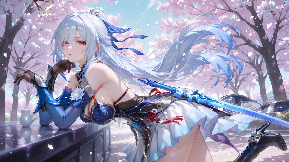 jingliu-pixiv插画-作品交流服务