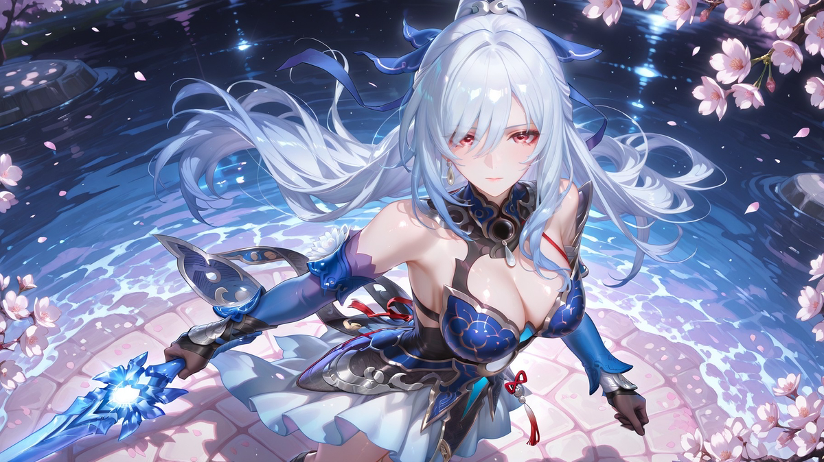 jingliu-pixiv插画-作品交流服务