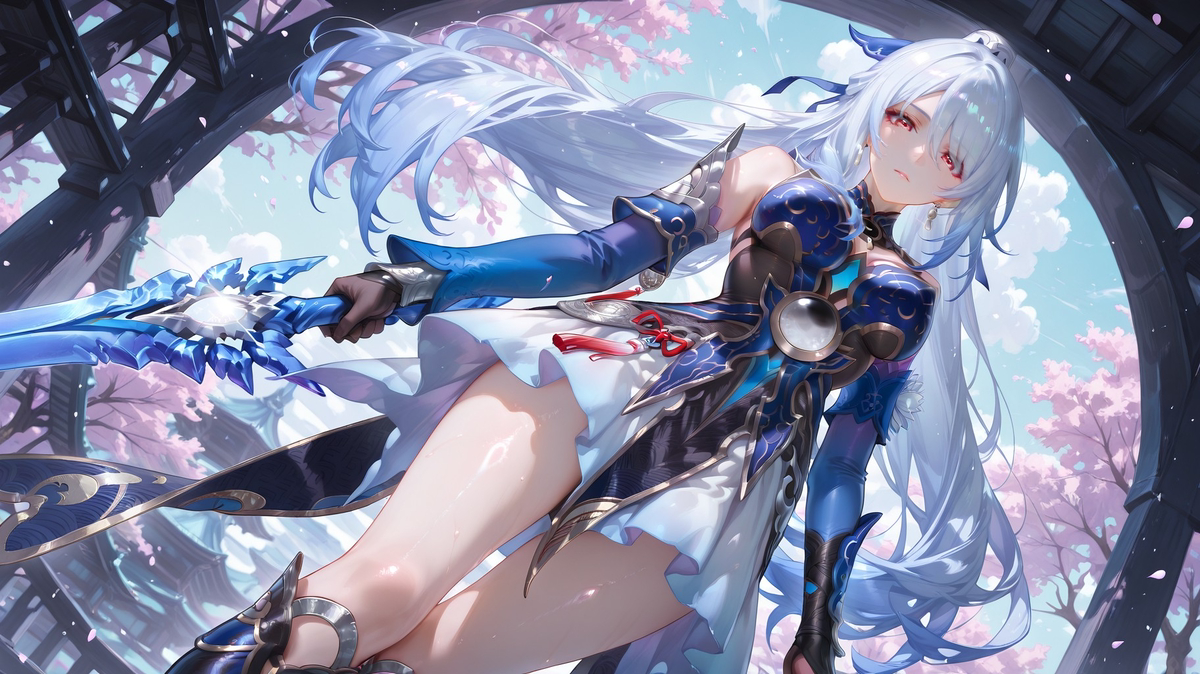 jingliu-pixiv插画-作品交流服务