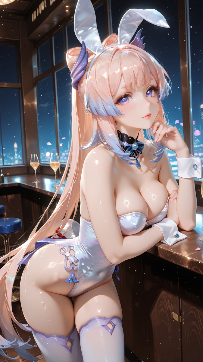 Sangonomiya Kokomi(commission)-pixiv插画-作品交流服务