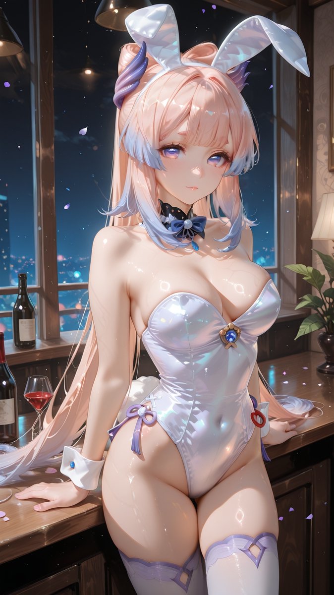 Sangonomiya Kokomi(commission)-pixiv插画-作品交流服务