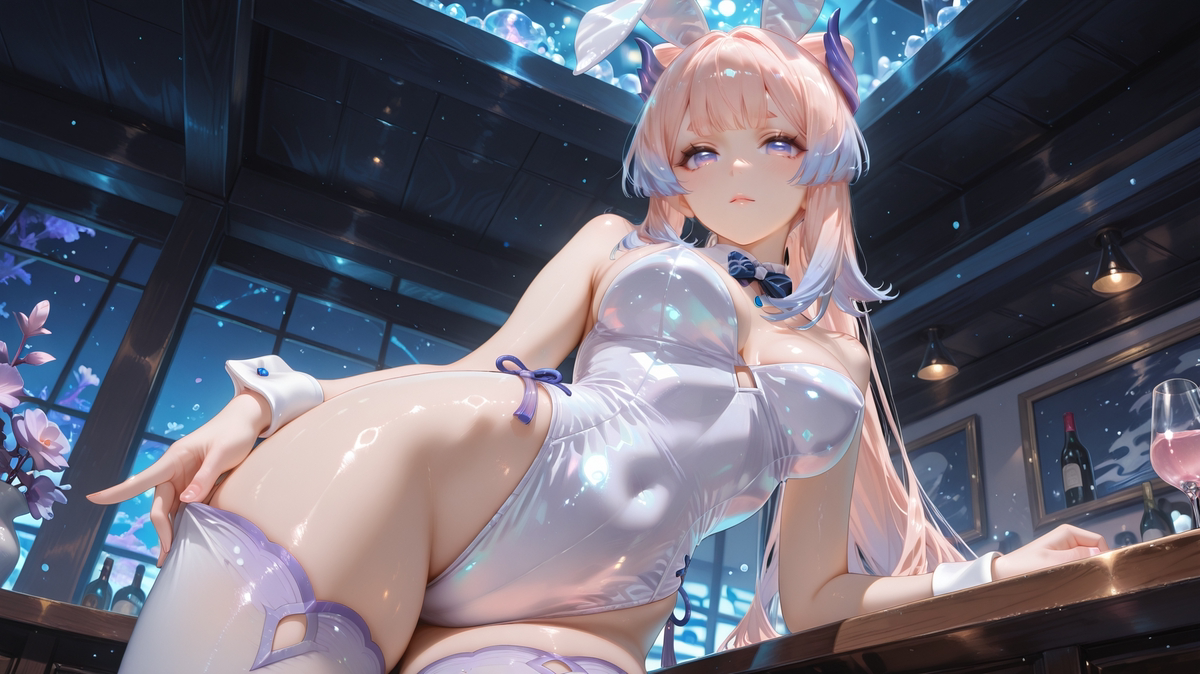 Sangonomiya Kokomi(commission)-pixiv插画-作品交流服务