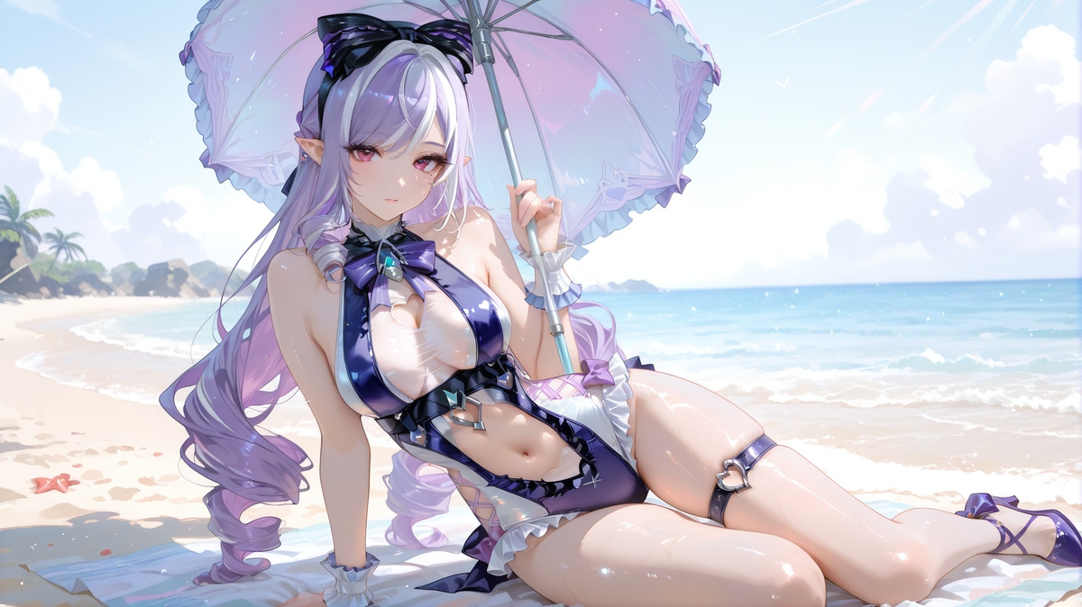 vivian02-pixiv插画-作品交流服务