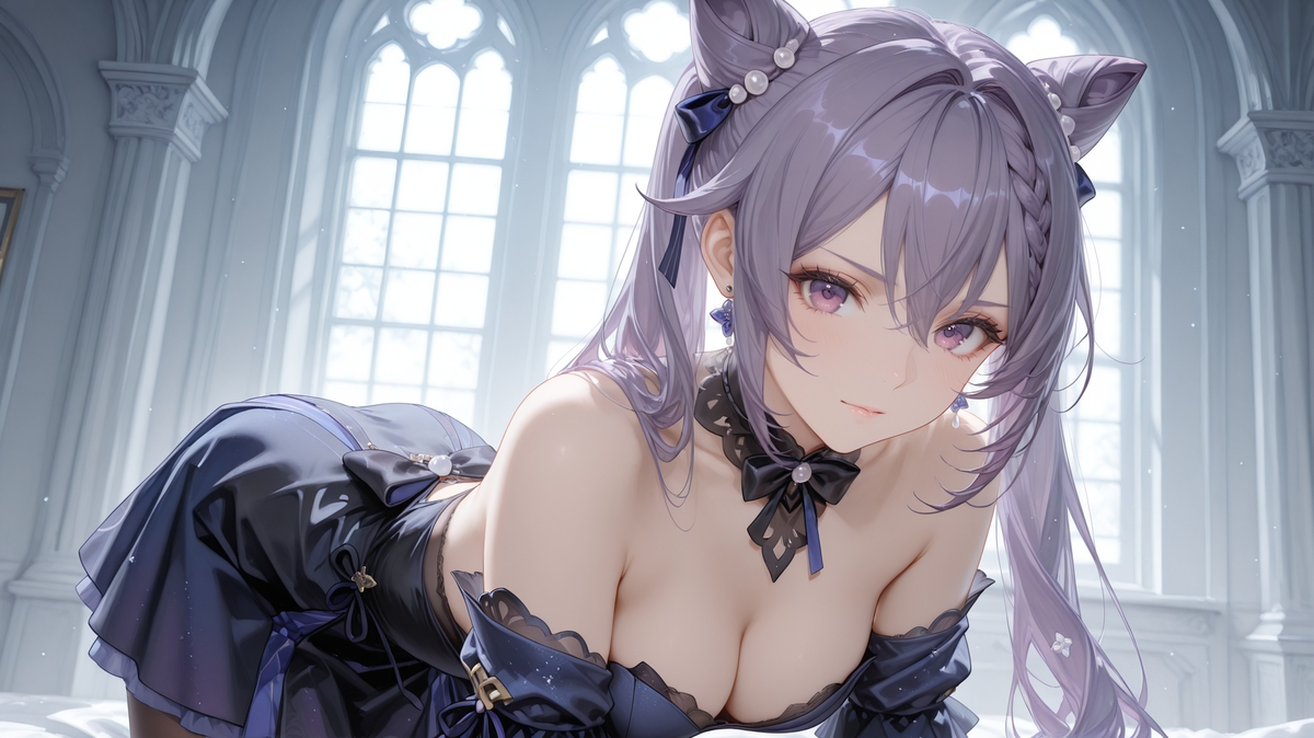 keqing-pixiv插画-作品交流服务