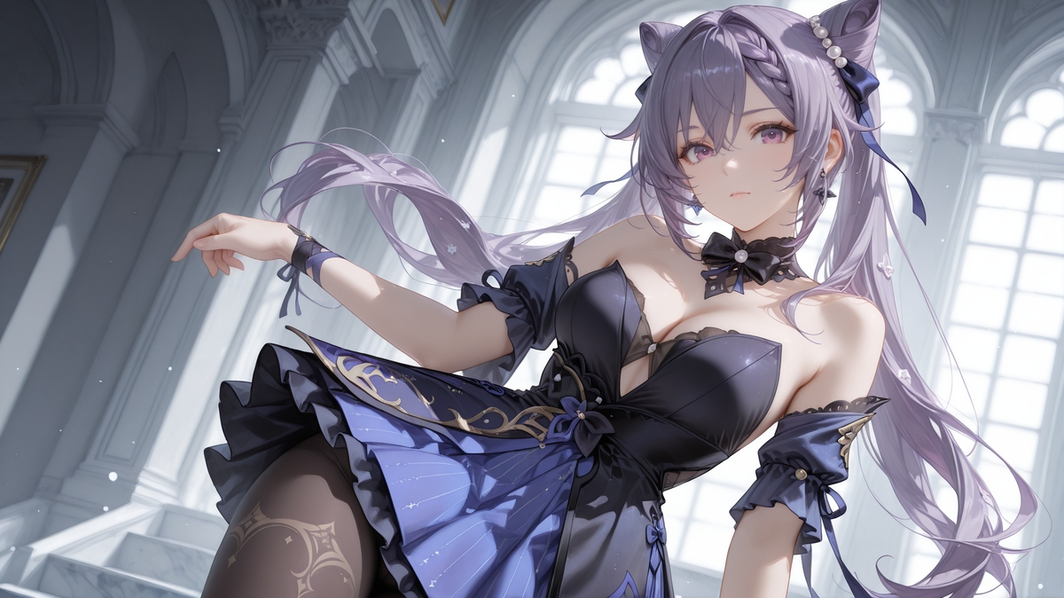 keqing-pixiv插画-作品交流服务