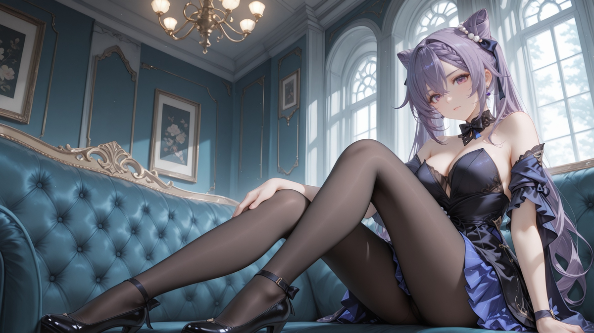 keqing-pixiv插画-作品交流服务