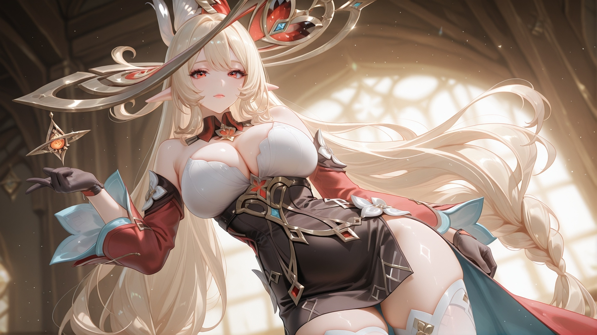 alice（genshin impact）-pixiv插画-作品交流服务