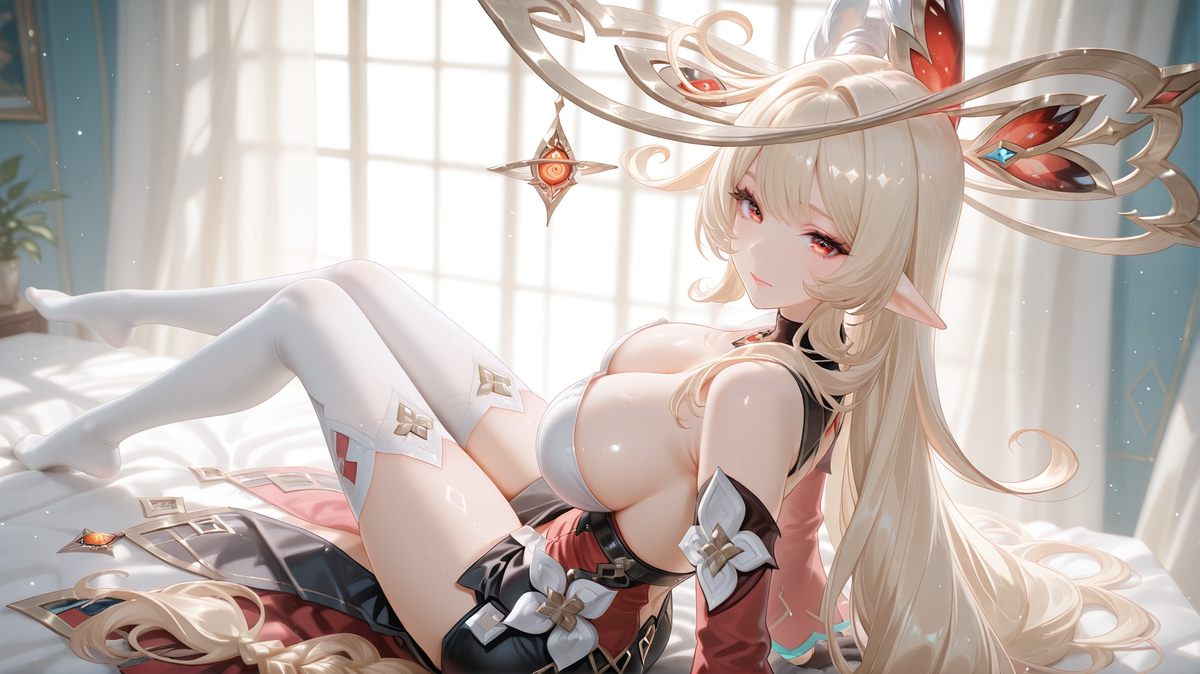 alice（genshin impact）-pixiv插画-作品交流服务