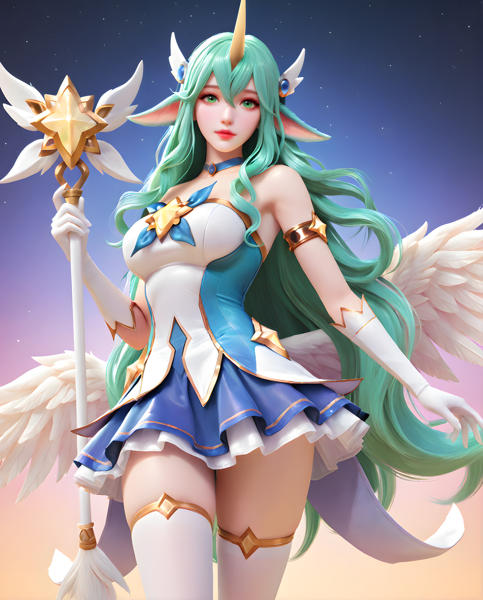 soraka star guardian-pixiv插画-作品交流服务