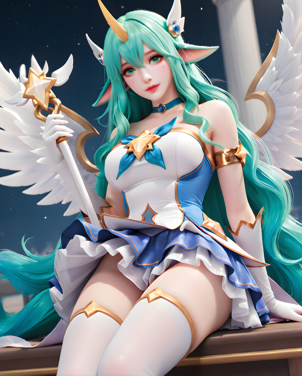 soraka star guardian-pixiv插画-作品交流服务