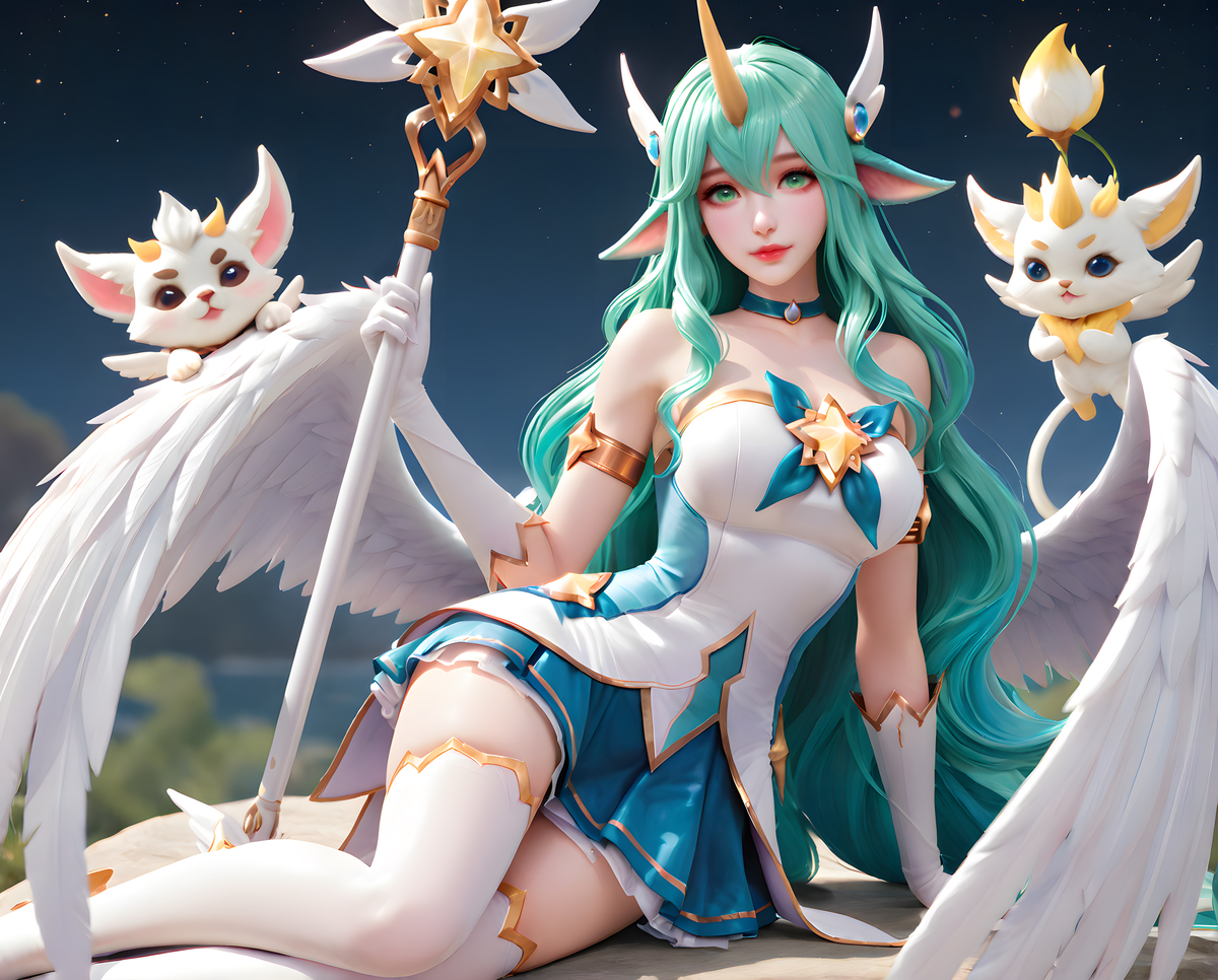 soraka star guardian-pixiv插画-作品交流服务