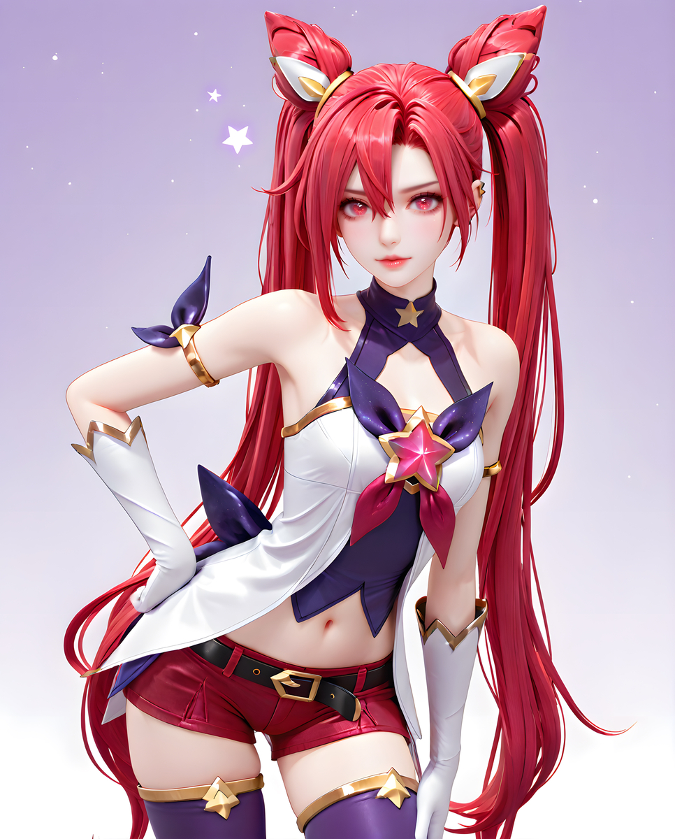 jinx star guardian-pixiv插画-作品交流服务