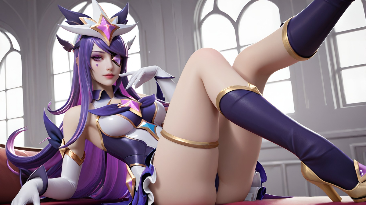 syndra star guardian-pixiv插画-作品交流服务