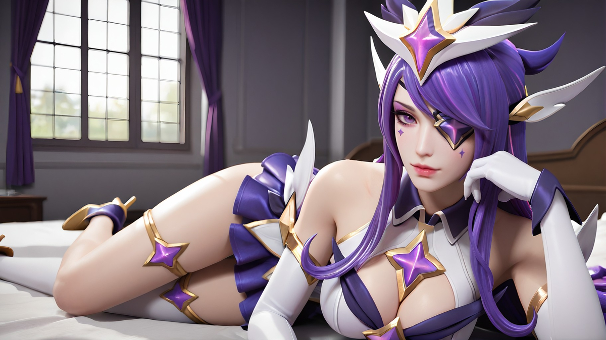syndra star guardian-pixiv插画-作品交流服务