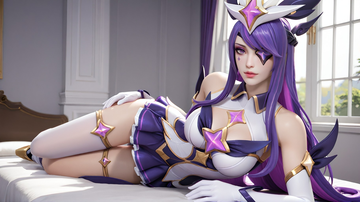 syndra star guardian-pixiv插画-作品交流服务