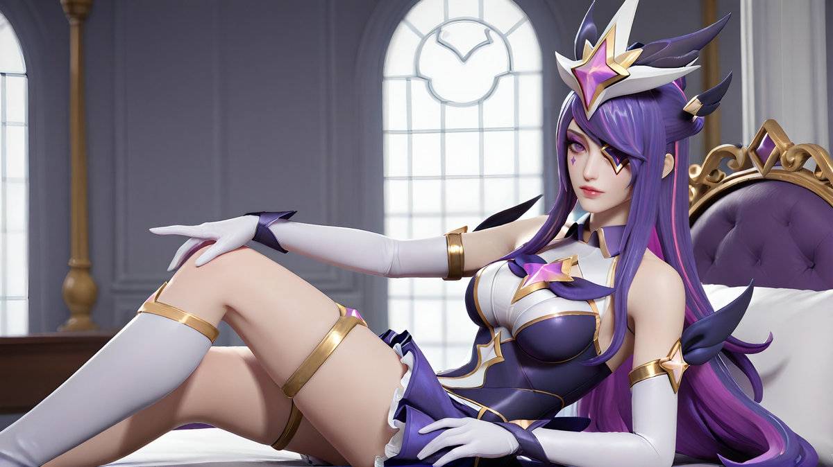 syndra star guardian-pixiv插画-作品交流服务