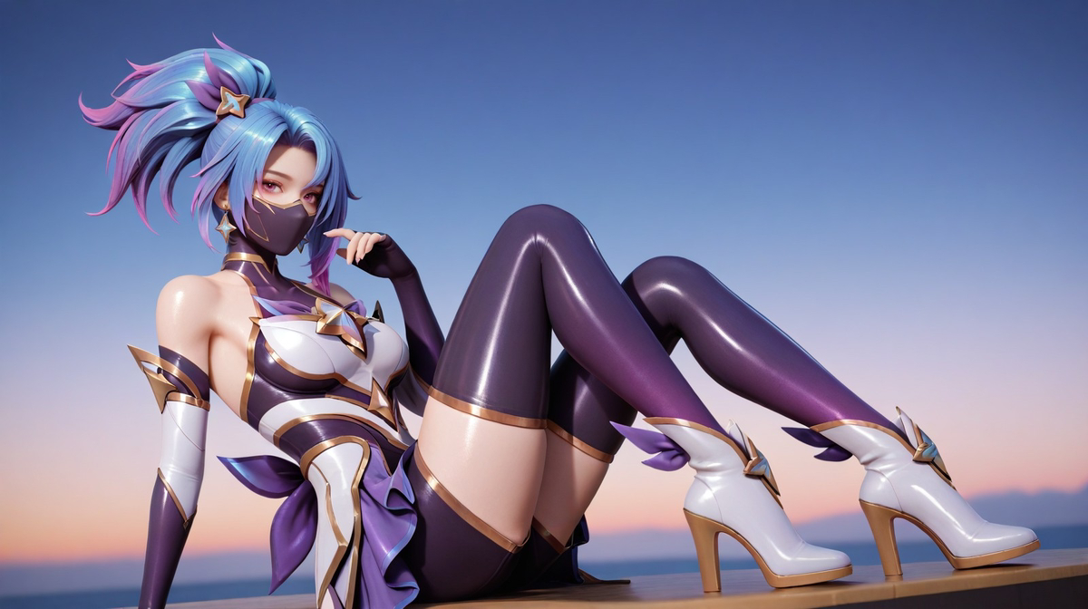 akali Star Guardian-pixiv插画-作品交流服务