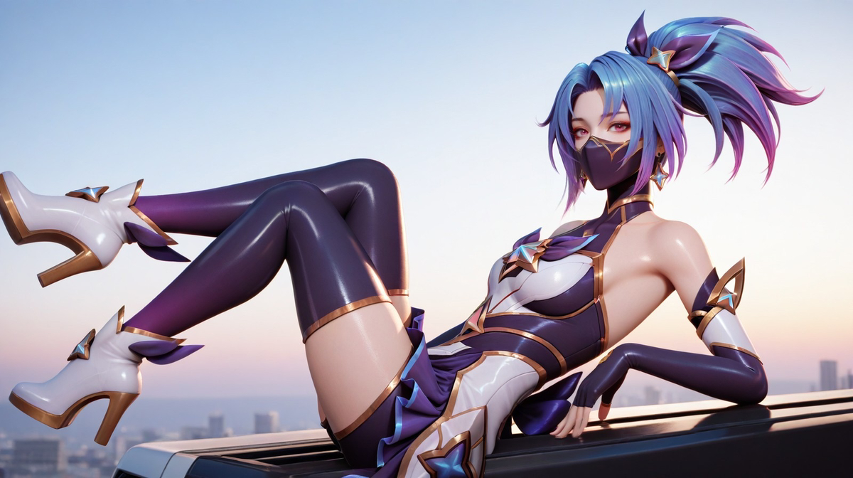 akali Star Guardian-pixiv插画-作品交流服务