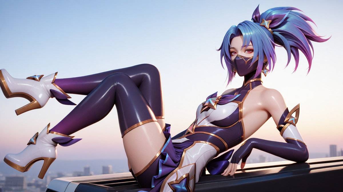 akali Star Guardian-pixiv插画-作品交流服务