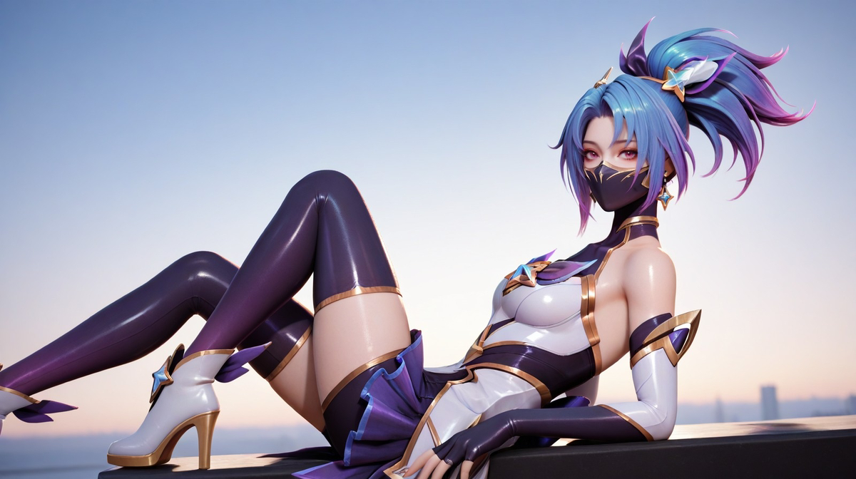 akali Star Guardian-pixiv插画-作品交流服务