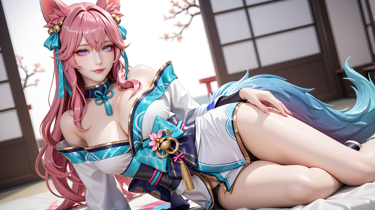 spirit blossom ahri-pixiv插画-作品交流服务