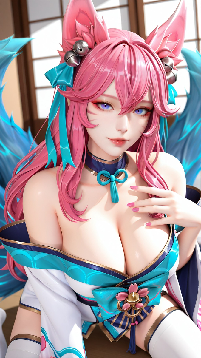 图片[13]-spirit blossom ahri-pixiv插画-作品交流服务