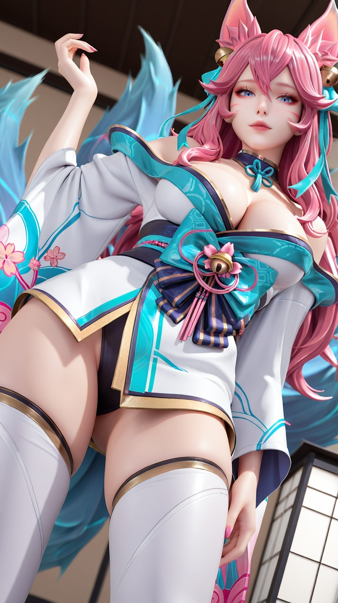 图片[14]-spirit blossom ahri-pixiv插画-作品交流服务