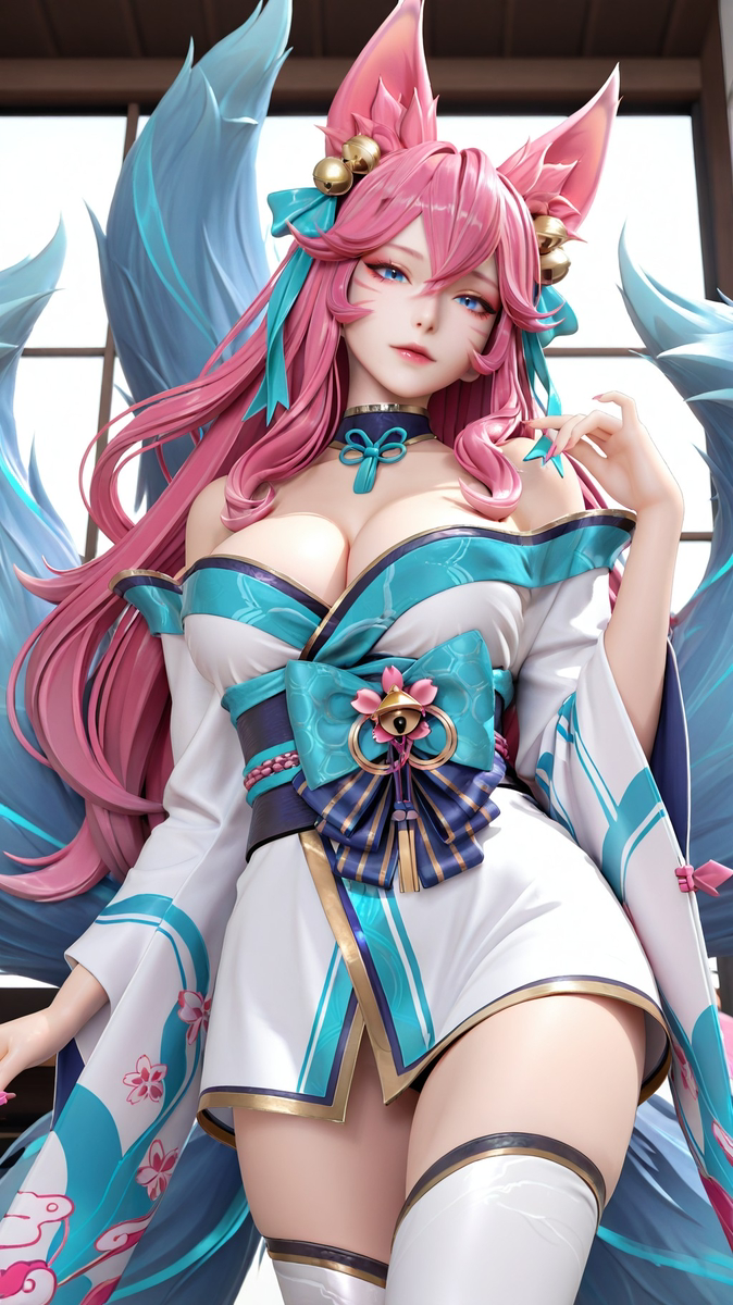 图片[15]-spirit blossom ahri-pixiv插画-作品交流服务