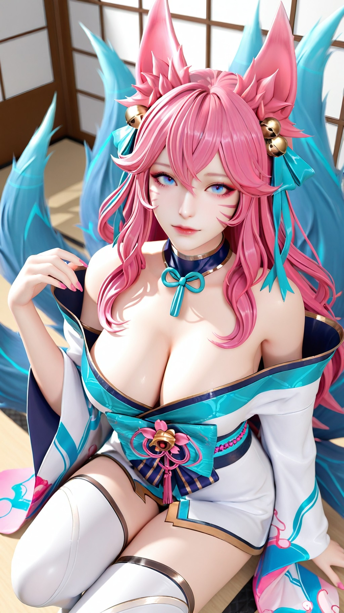 图片[16]-spirit blossom ahri-pixiv插画-作品交流服务