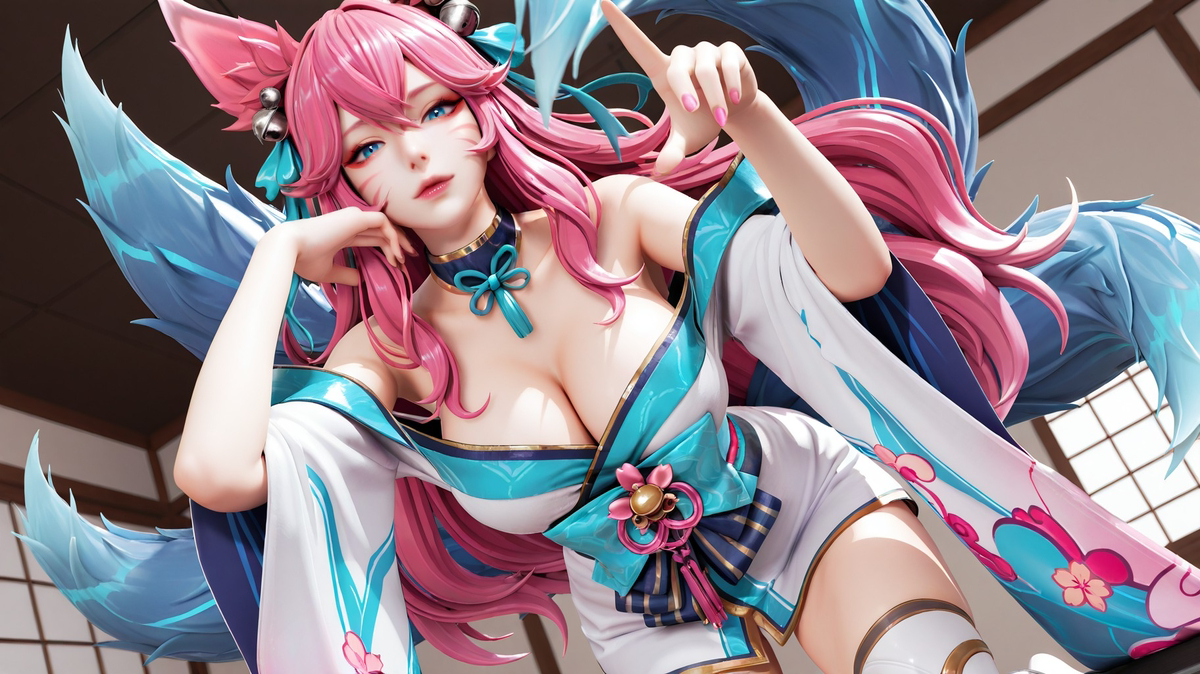 图片[6]-spirit blossom ahri-pixiv插画-作品交流服务