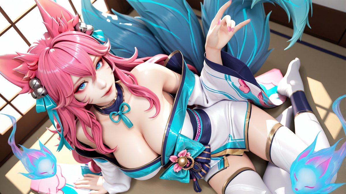 图片[8]-spirit blossom ahri-pixiv插画-作品交流服务