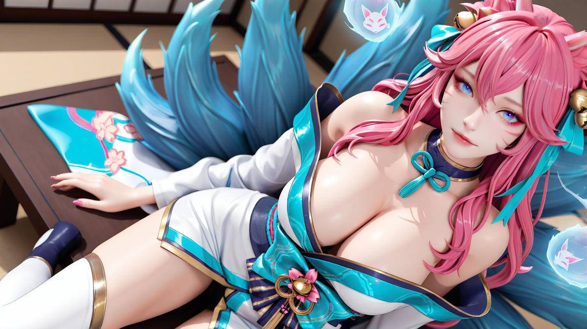 图片[10]-spirit blossom ahri-pixiv插画-作品交流服务