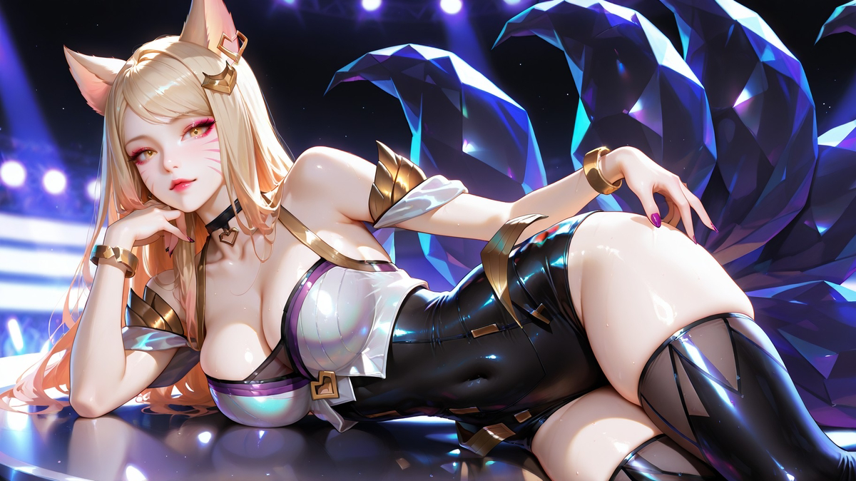 KDA_ahri-pixiv插画-作品交流服务