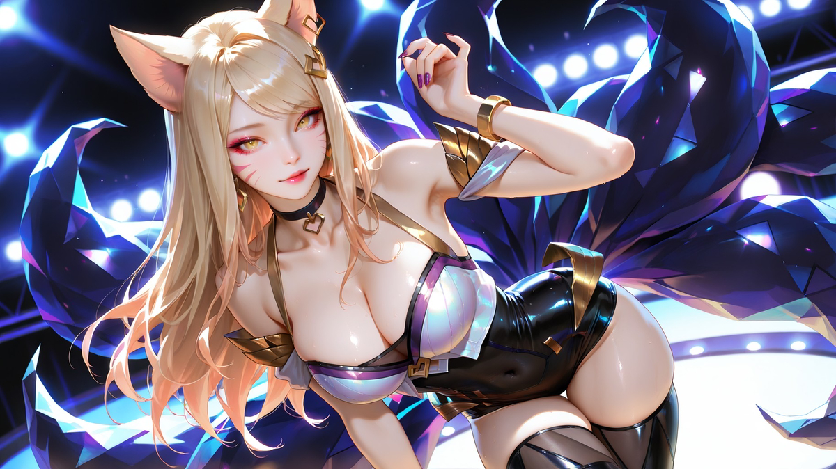 KDA_ahri-pixiv插画-作品交流服务