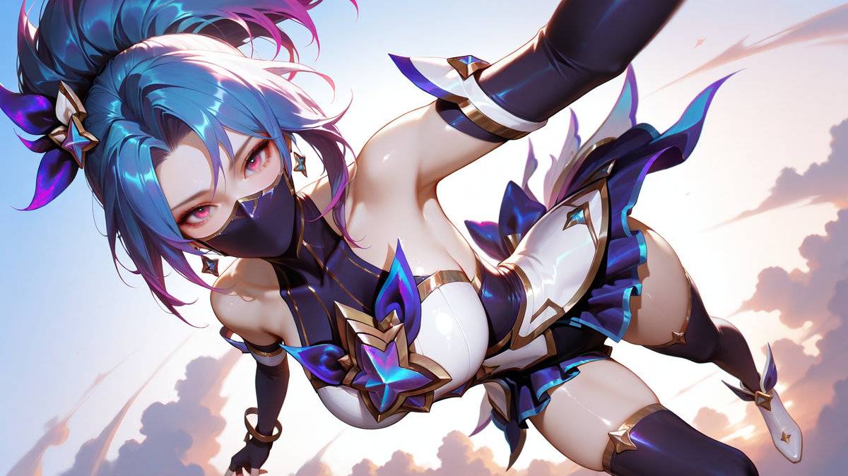 akali Star Guardian 02-pixiv插画-作品交流服务