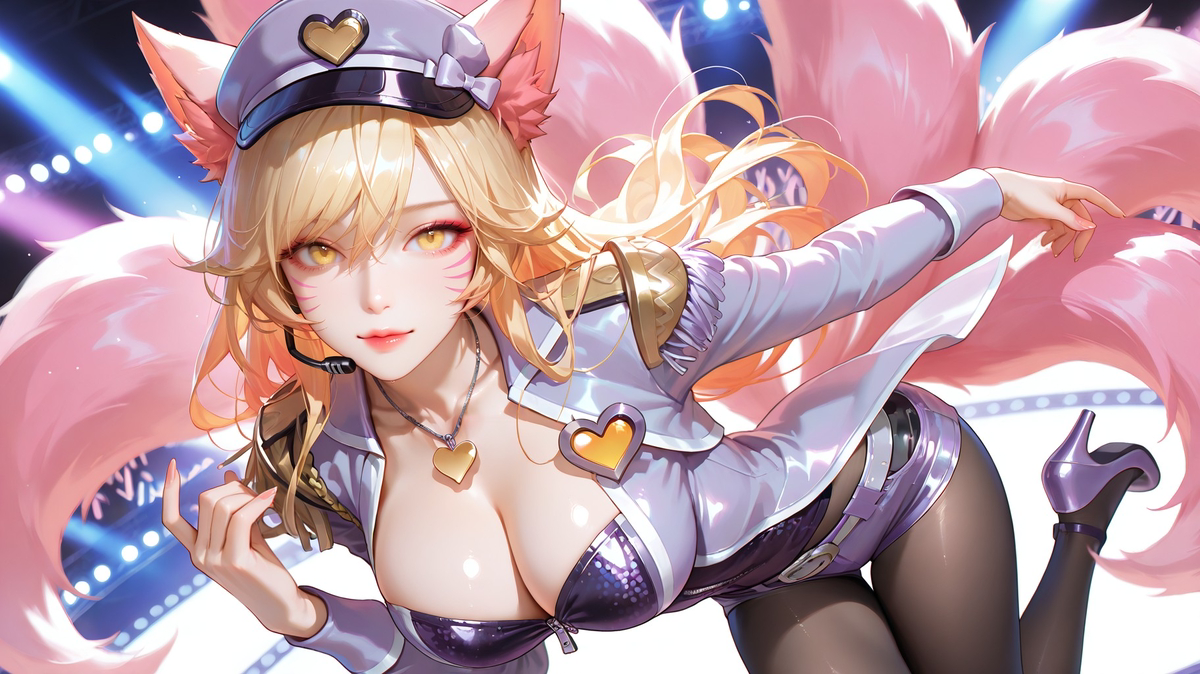 popstar ahri-pixiv插画-作品交流服务