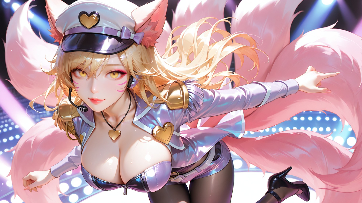 popstar ahri-pixiv插画-作品交流服务