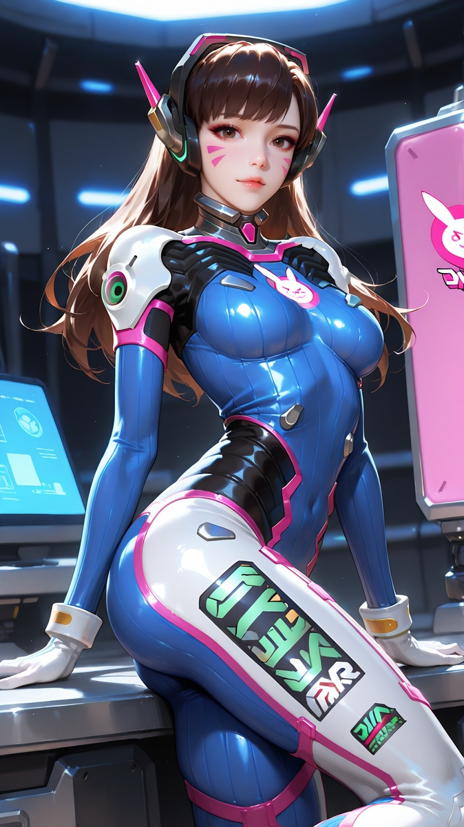 D.va-pixiv插画-作品交流服务