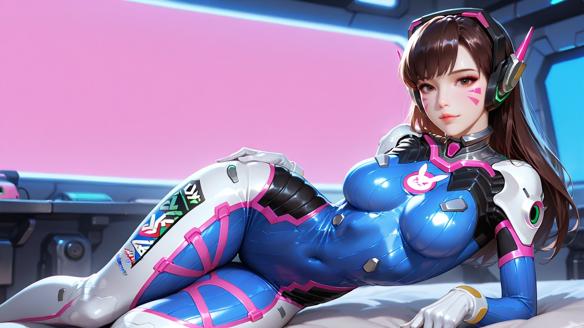 D.va-pixiv插画-作品交流服务