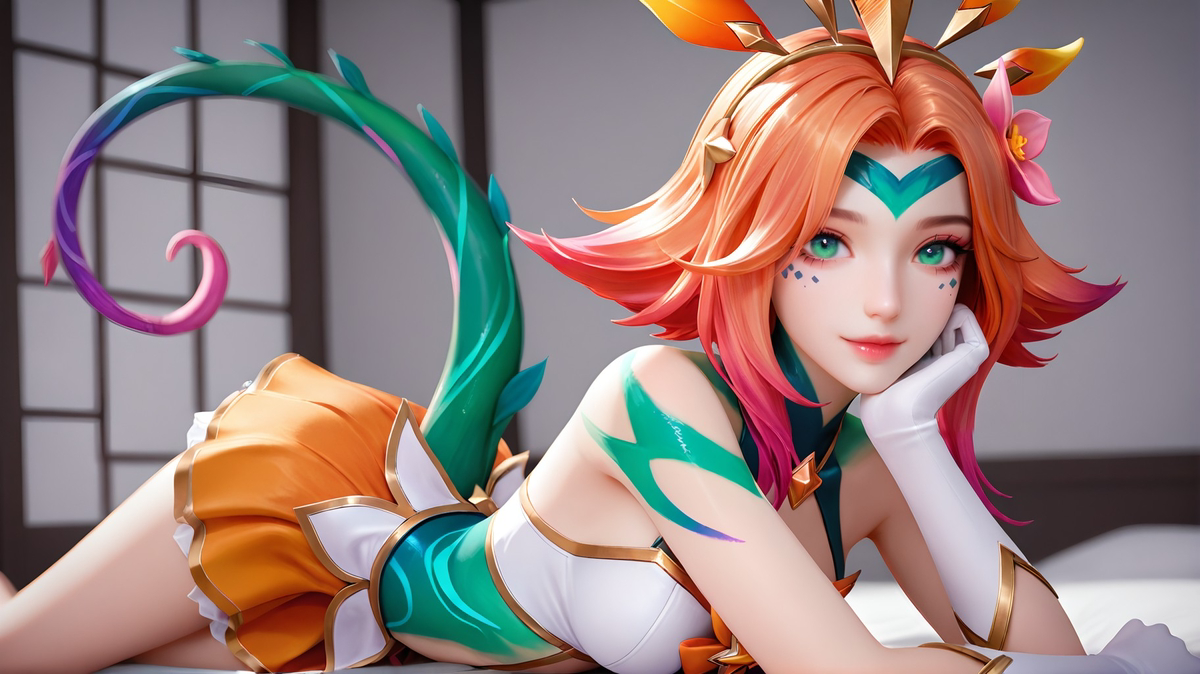 neeko Star Guardian-pixiv插画-作品交流服务